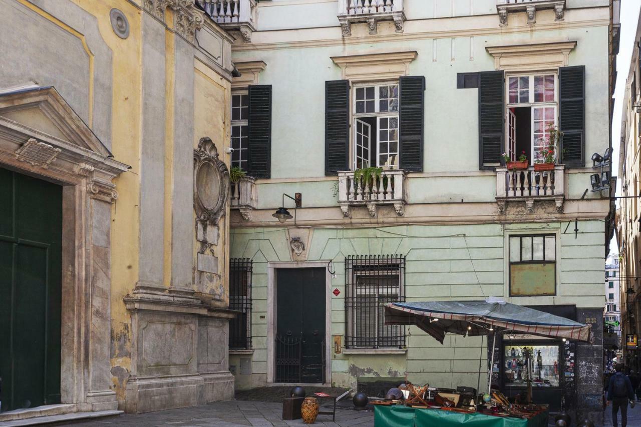 Wood And Stone Apartment In The Historical Center Genua Buitenkant foto